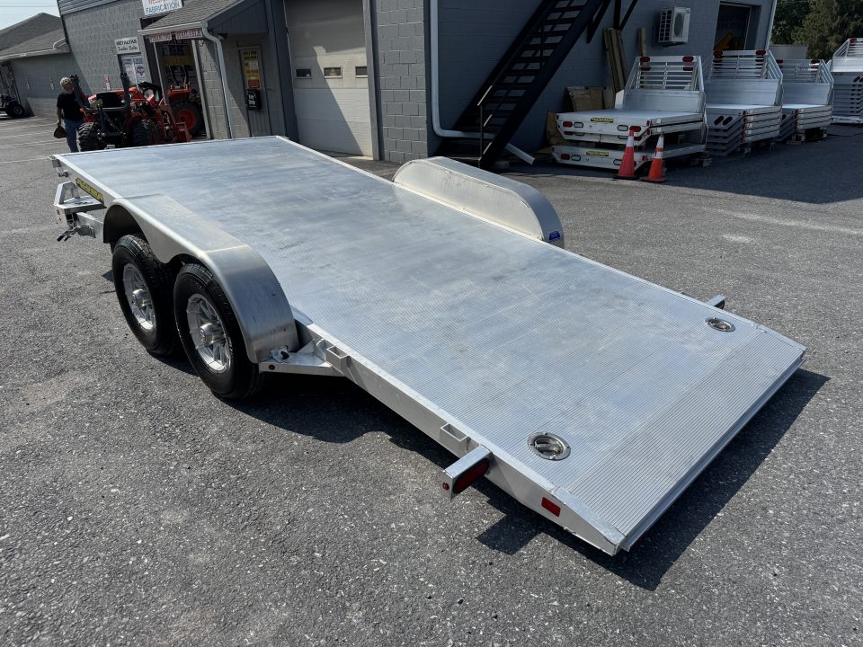 Used 2025 Aluma 8216H Heavy Tilt Hauler Car / Racing Trailer