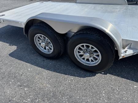 Used 2025 Aluma 8216H Heavy Tilt Hauler Car / Racing Trailer