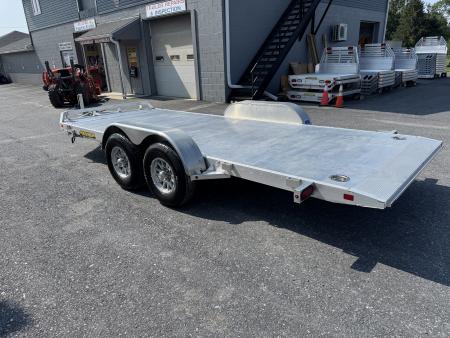 Used 2025 Aluma 8216H Heavy Tilt Hauler Car / Racing Trailer