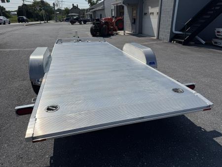 Used 2025 Aluma 8216H Heavy Tilt Hauler Car / Racing Trailer