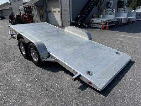 Used 2025 Aluma 8216H Heavy Tilt Hauler Car / Racing Trailer
