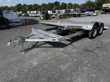 Used 2025 Aluma 8216H Heavy Tilt Hauler Car / Racing Trailer