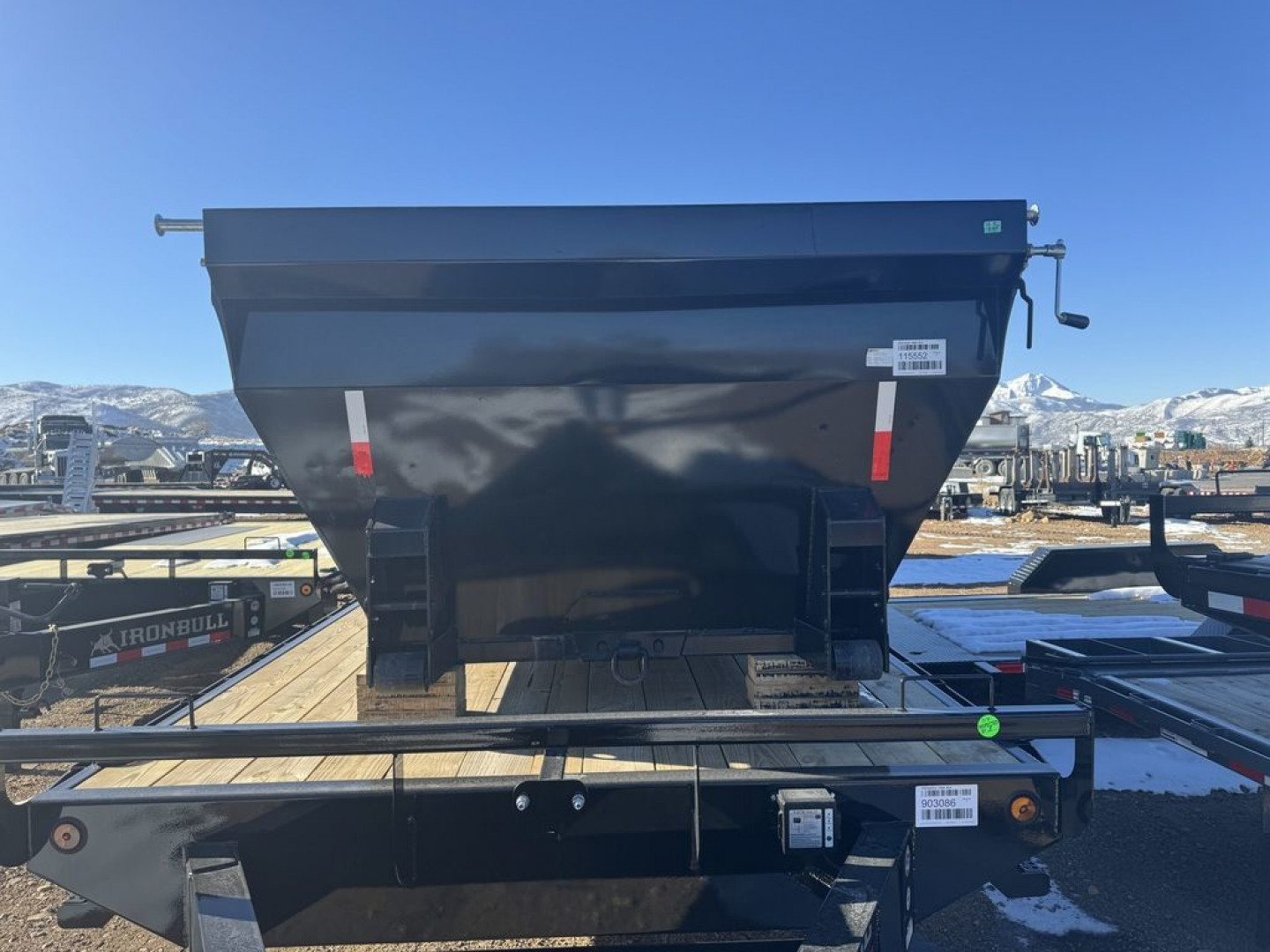 New 2026 Iron Bull Trailers 7X16 Roll-Off Bin For The Iron Bull DBG & DBB
