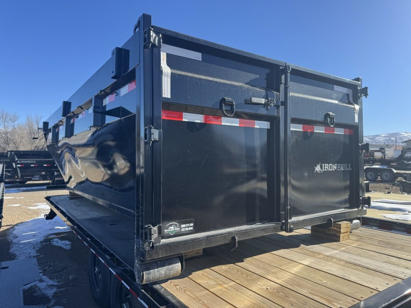 New 2026 Iron Bull Trailers 7X16 Roll-Off Bin For The Iron Bull DBG & DBB