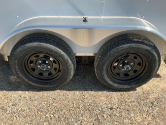 New 2025 Compass 7'x12' Enclosed Cargo Trailer - Indigo DLX