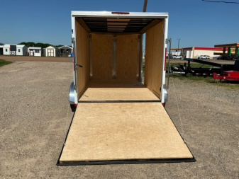 New 2025 Compass 7'x12' Enclosed Cargo Trailer - Indigo DLX