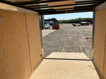 New 2025 Compass 7'x12' Enclosed Cargo Trailer - Indigo DLX