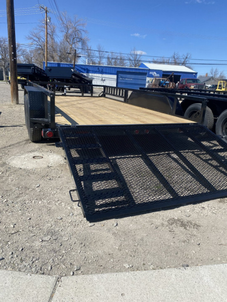 New 83  X 14' SINGLE AXLE (4  CHANNEL FRAME)