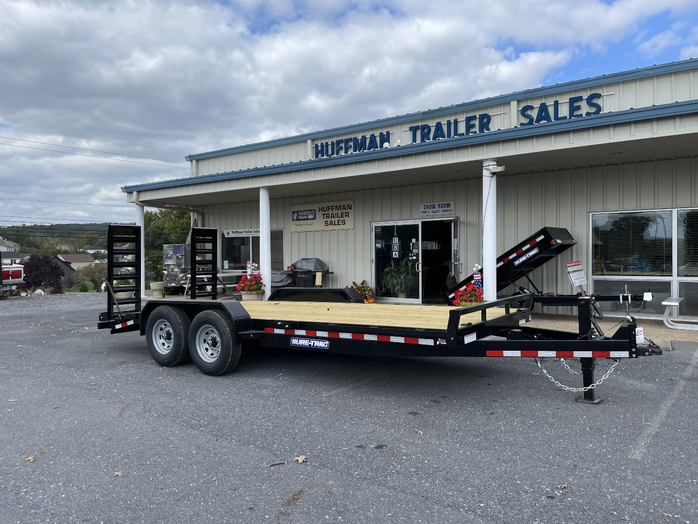 New 2026 Sure-Trac 82"X 14+2 14K Equipment Trailer