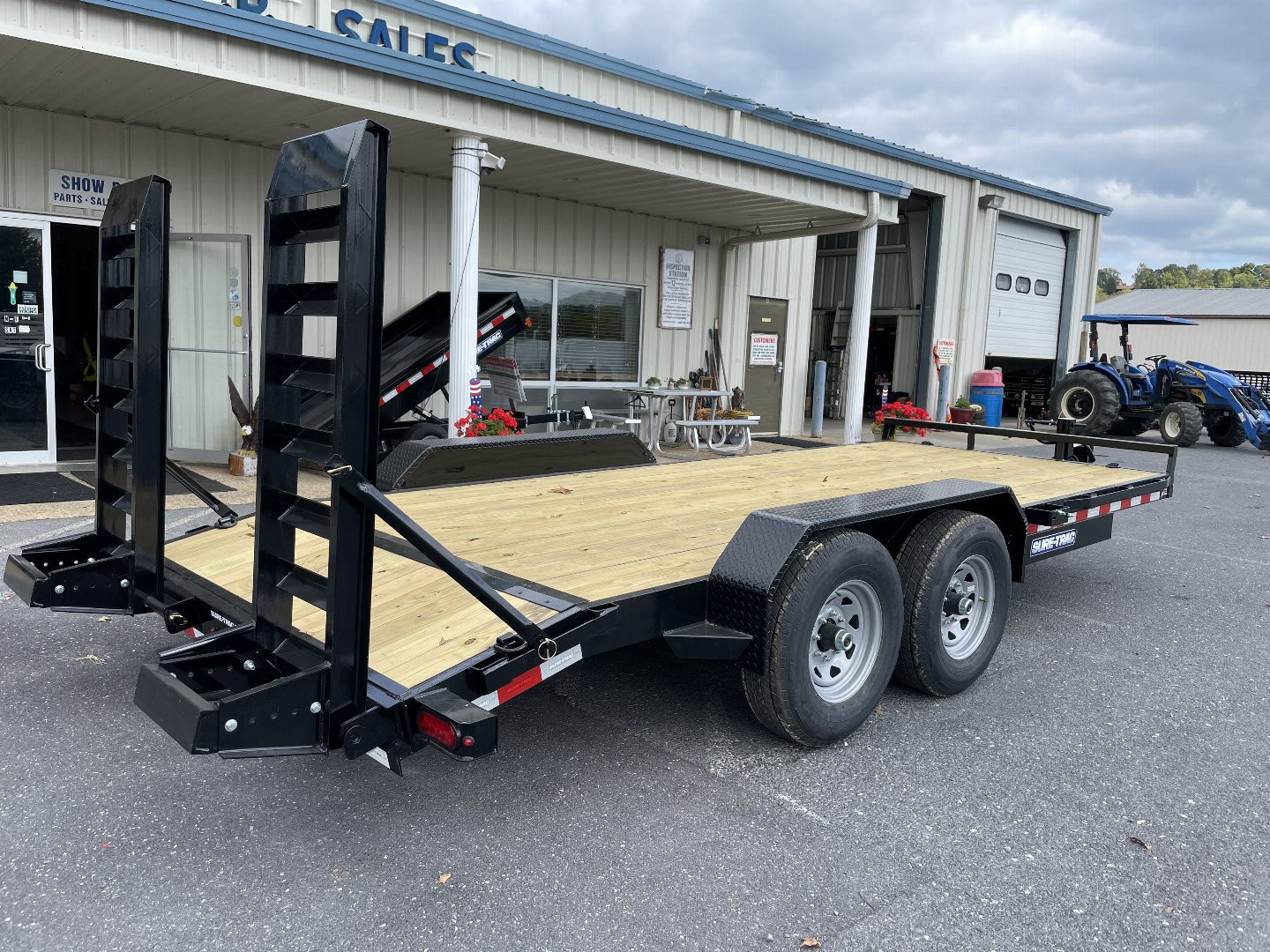 New 2026 Sure-Trac 82"X 14+2 14K Equipment Trailer