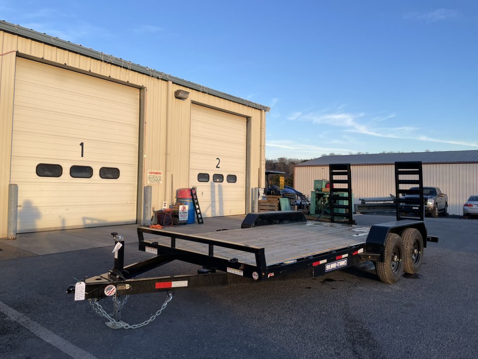 New 2026 Sure-Trac 82"X 14+2 14K Equipment Trailer