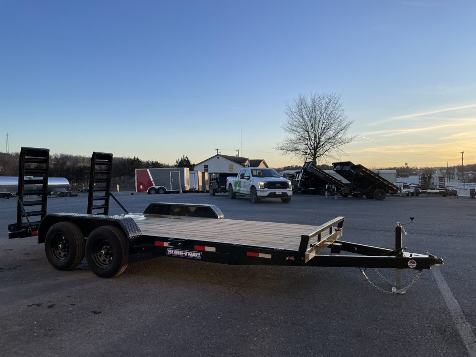 New 2026 Sure-Trac 82"X 14+2 14K Equipment Trailer