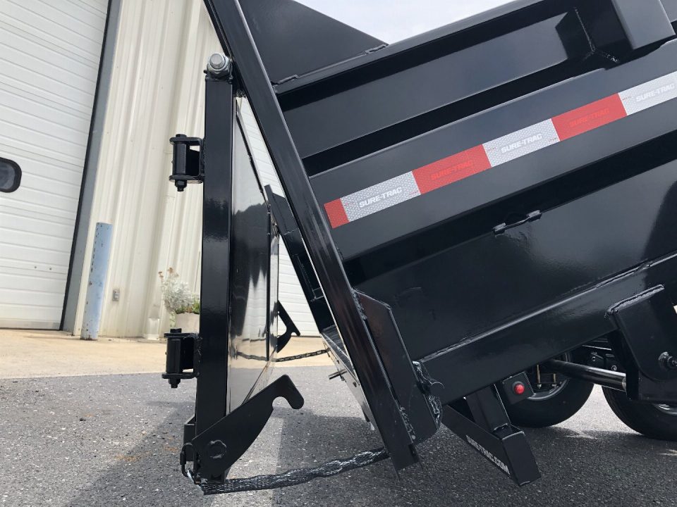 New 2026 Sure-Trac 7X14 Gooseneck Dump Trailer