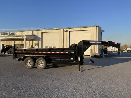 New 2026 Sure-Trac 7X14 Gooseneck Dump Trailer