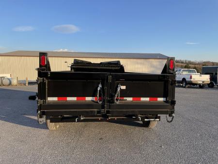New 2026 Sure-Trac 7X14 Gooseneck Dump Trailer