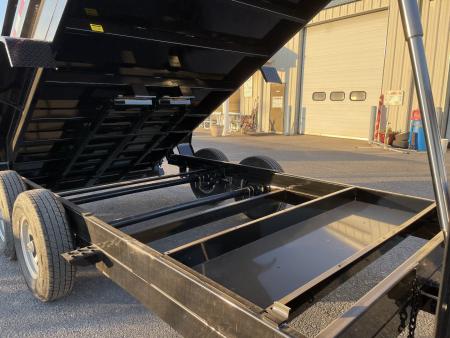 New 2026 Sure-Trac 7X14 Gooseneck Dump Trailer