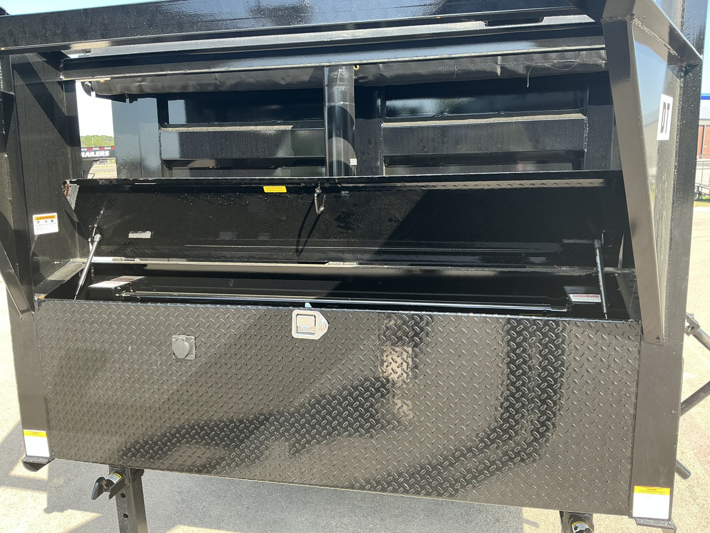 New 2025 PJ 83"x14' GN Tandem Axle Low Pro Telescopic Dump w/ 48" Sides - DT