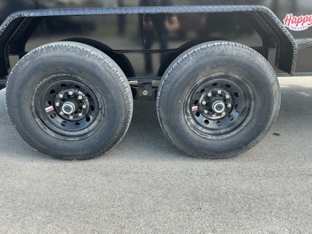 New 2025 PJ 83"x14' GN Tandem Axle Low Pro Telescopic Dump w/ 48" Sides - DT