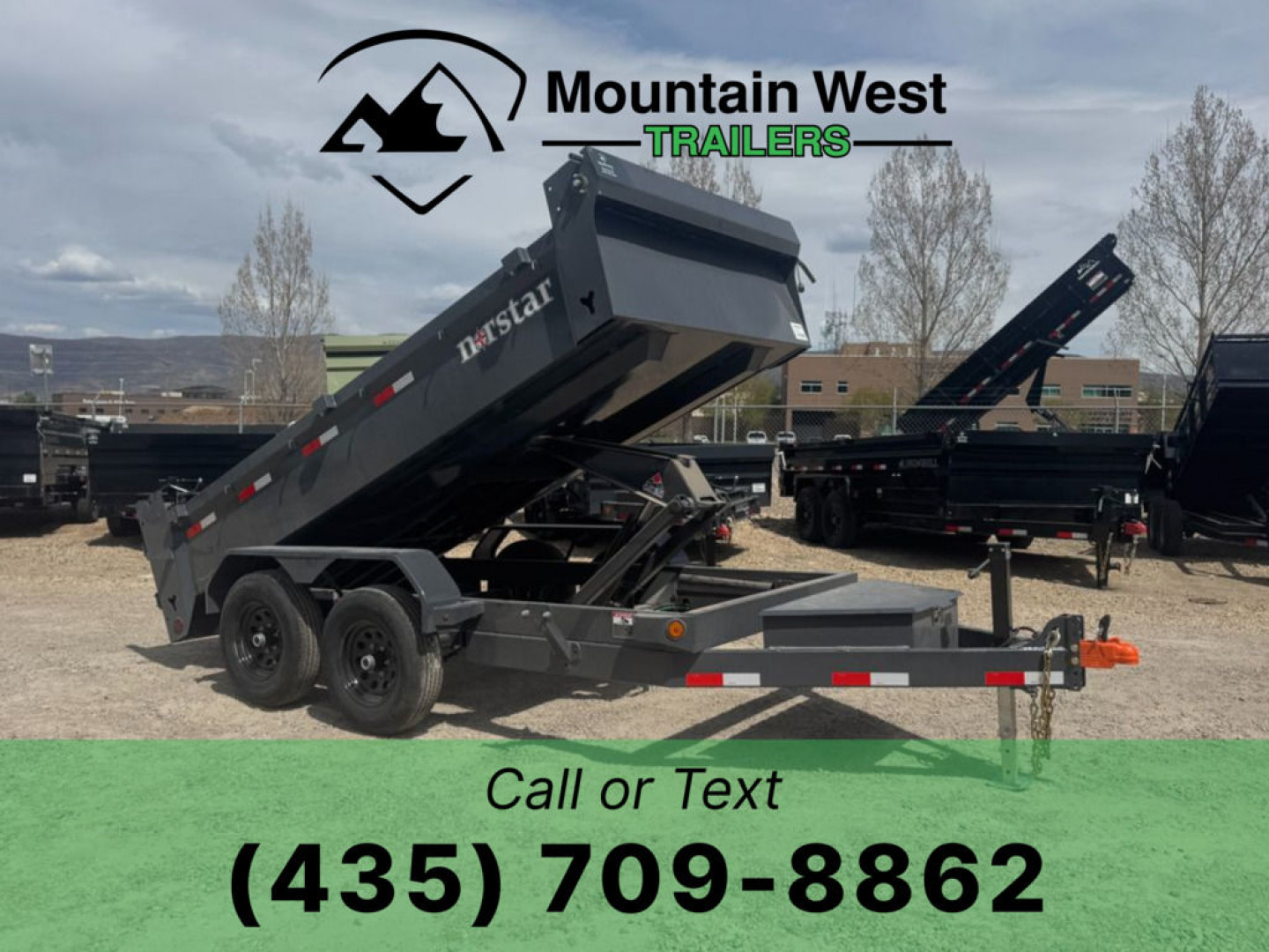 New 2026 Norstar DCB 6X12-9.9K Dump Trailer