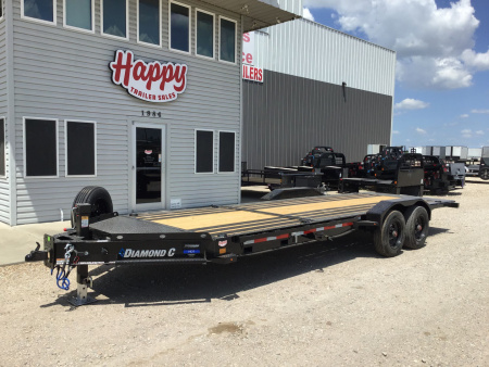 New 2025 Diamond C 82"x22' BP Hydraulically Dampened Tilt - HDT210 Pacesetter Edition