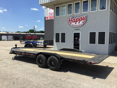 New 2025 Diamond C 82"x22' BP Hydraulically Dampened Tilt - HDT210 Pacesetter Edition