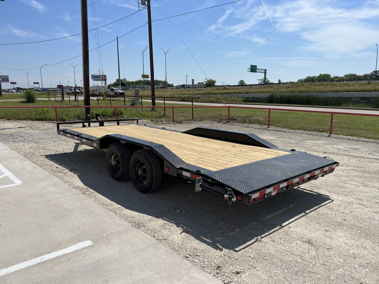 New 2025 PJ 102"x20' BP 5" Channel Superwide Buggy-Hauler - B5