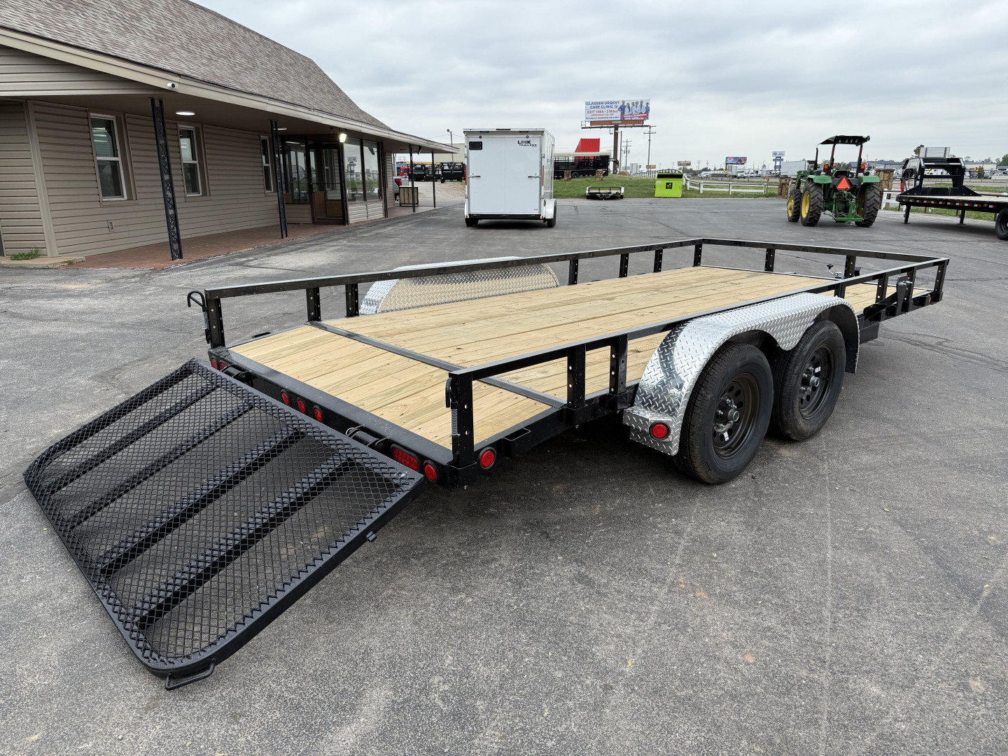 New 2025 PJ 83"x16' Tandem Axle Utility Trailer - UL