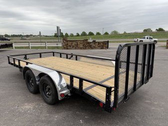 New 2025 PJ 83"x16' Tandem Axle Utility Trailer - UL
