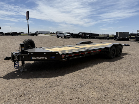 New 2025 Diamond C 82"x22' BP Hydraulically Dampened Tilt - HDT210 Pacesetter Edition