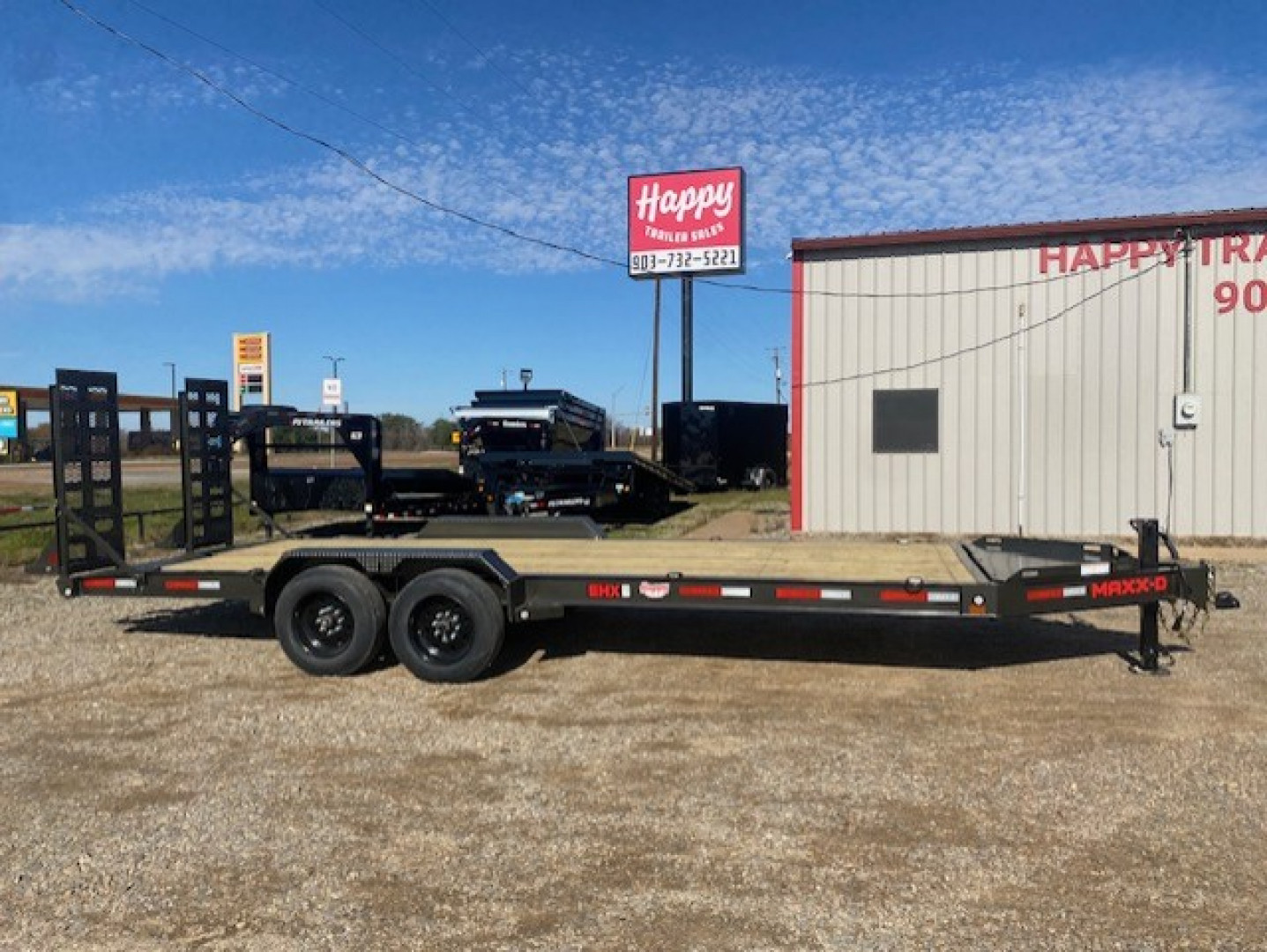 New 2026 MAXX-D 83"x22' - 14k I-Beam Equipment Trailer- EHX