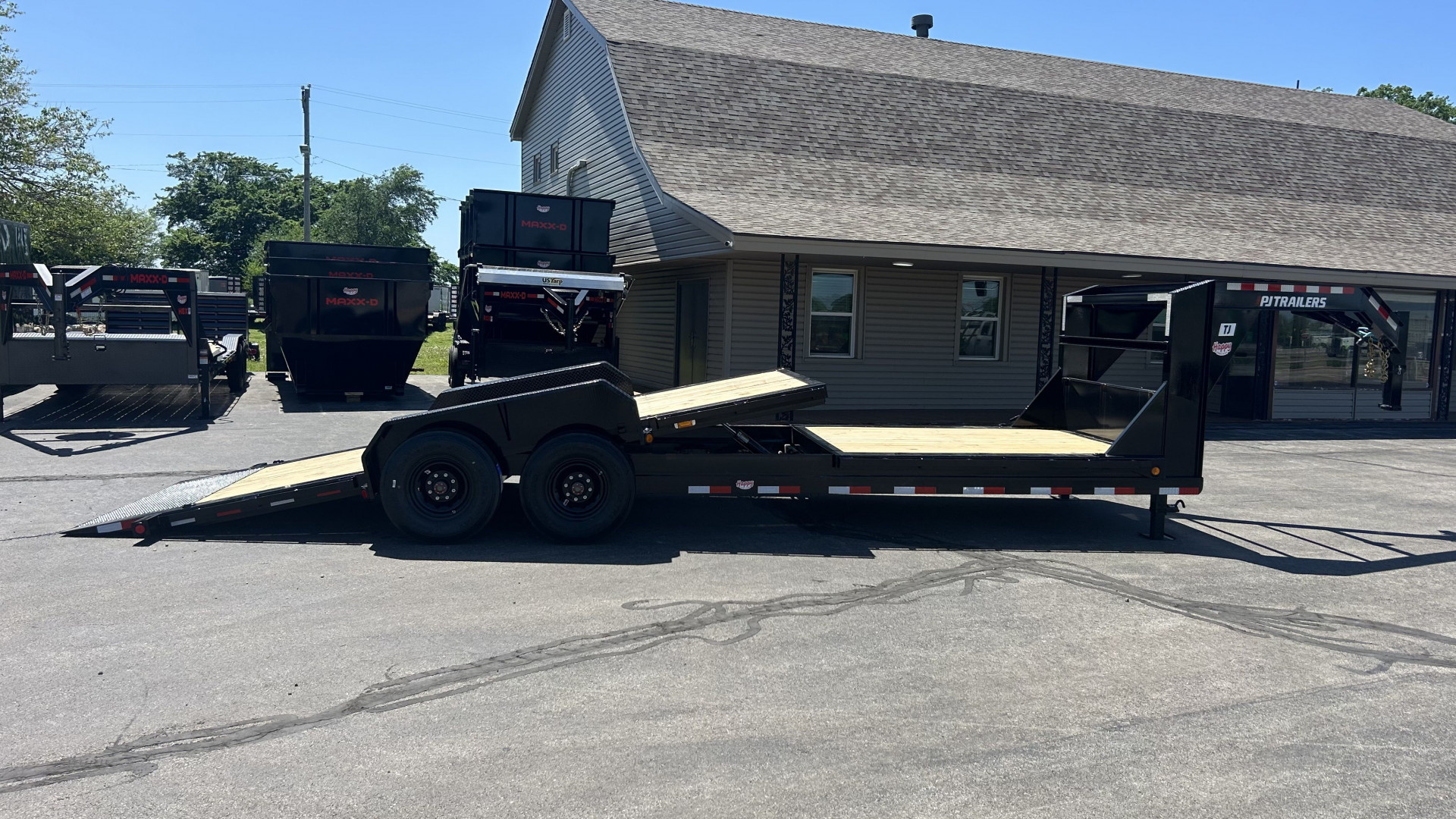 New 2025 PJ 82"x24' GN 6" Channel HD Equipment Tilt - TJ