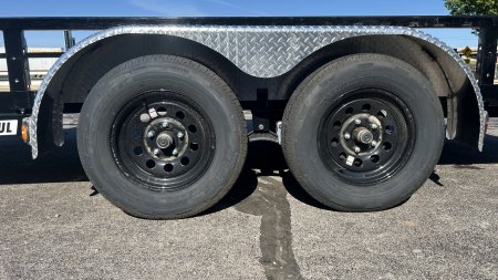 New 2025 PJ 83"x18' Tandem Axle Utility Trailer - UL