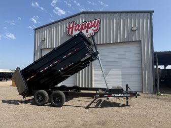 2025 PJ 83"x14' BP Tandem Axle Low Pro Telescopic Dump w/ 48" Sides - DT