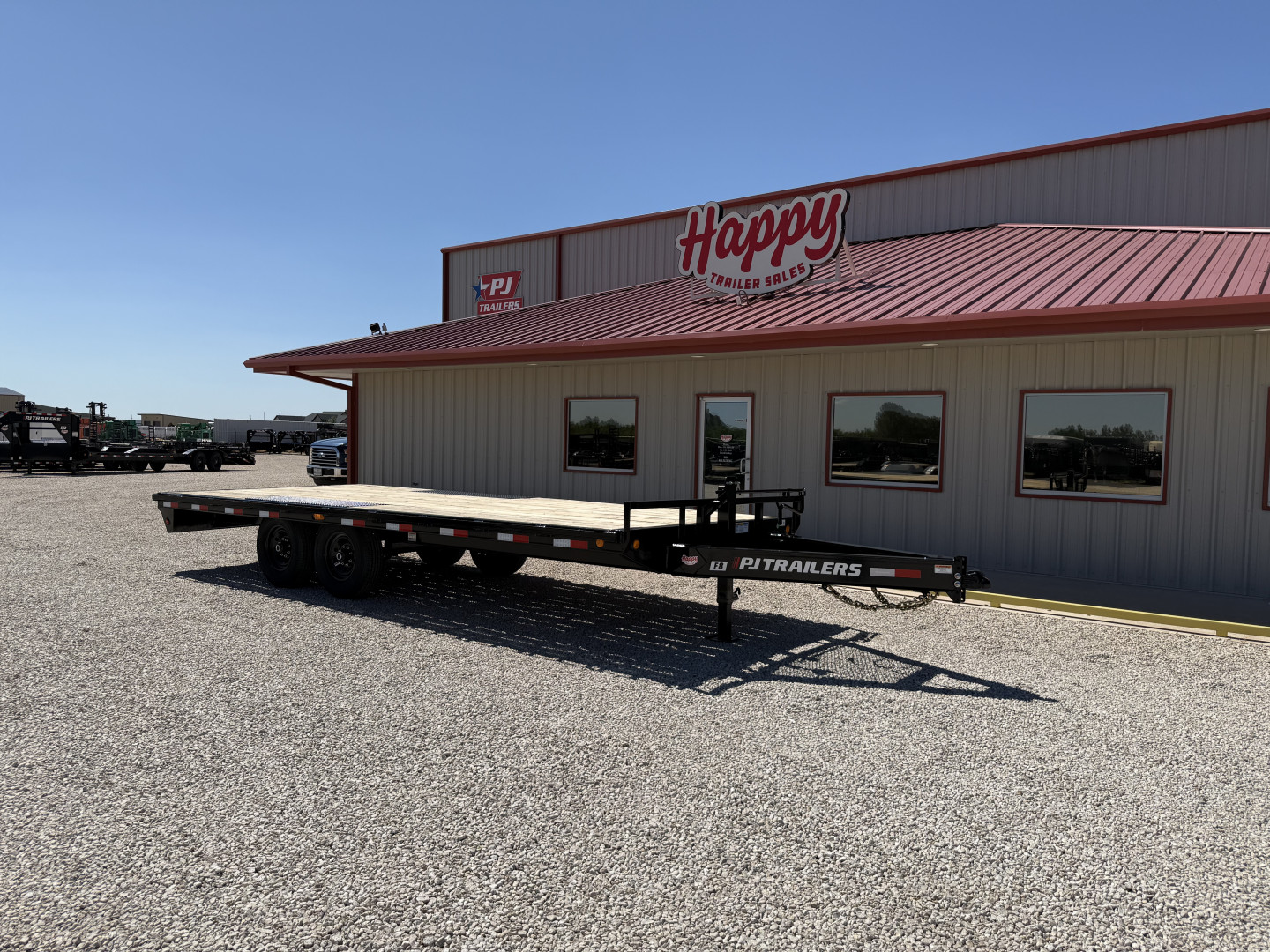 New 2025 PJ 102"x20' BP 8" I-Beam Deckover Trailer - F8