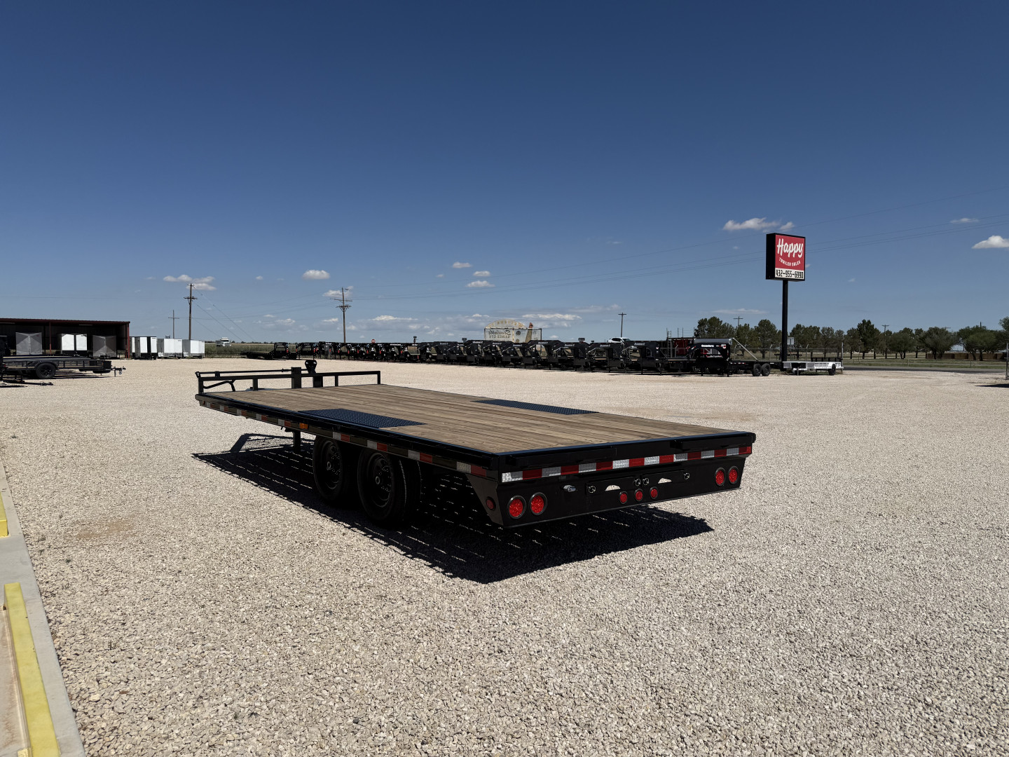 New 2025 PJ 102"x20' BP 8" I-Beam Deckover Trailer - F8