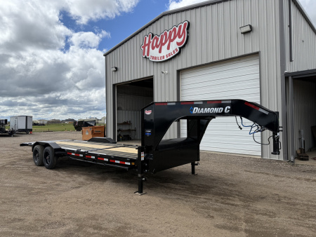 New 2025 Diamond C 82"x24' GN Hydraulically Dampened Tilt - HDT-GN210 Pacesetter Edition
