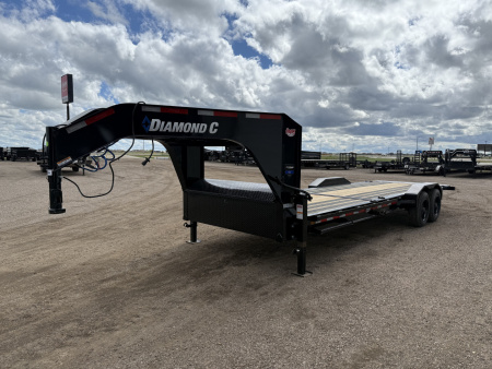New 2025 Diamond C 82"x24' GN Hydraulically Dampened Tilt - HDT-GN210 Pacesetter Edition