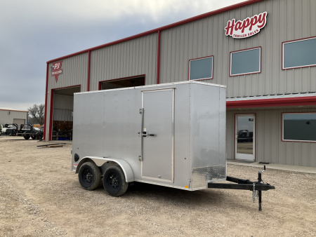 2025 Compass 6'x12' Enclosed Cargo Trailer - Indigo DLX
