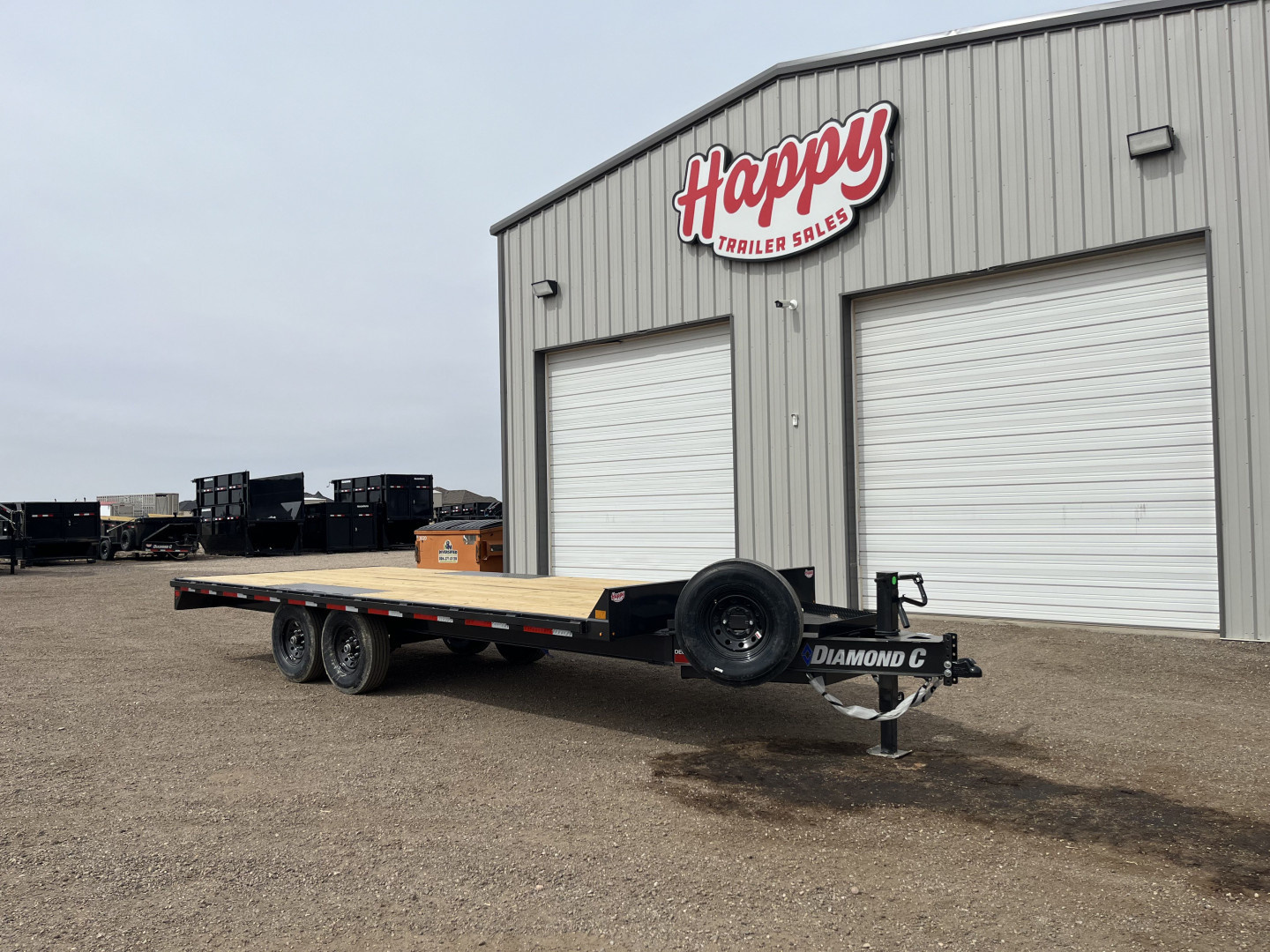 New 2025 Diamond C 102"x20' BP HD Deckover Equipment Trailer - DEC207