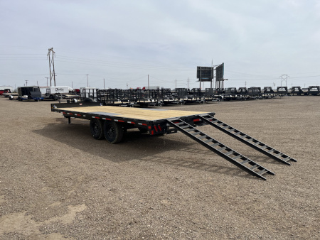 New 2025 Diamond C 102"x20' BP HD Deckover Equipment Trailer - DEC207