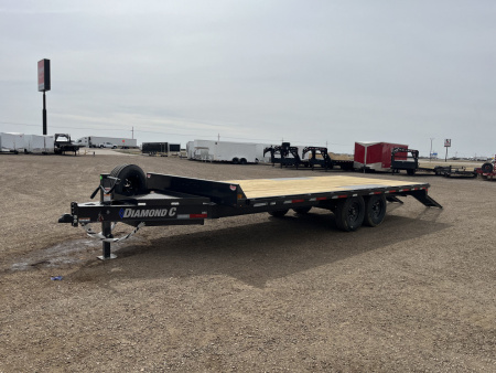 New 2025 Diamond C 102"x20' BP HD Deckover Equipment Trailer - DEC207