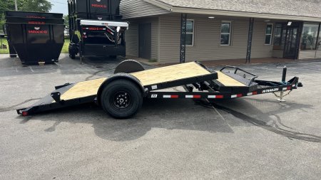 2025 PJ 81"x16' BP 5" Channel Single Axle HD Tilt - T1