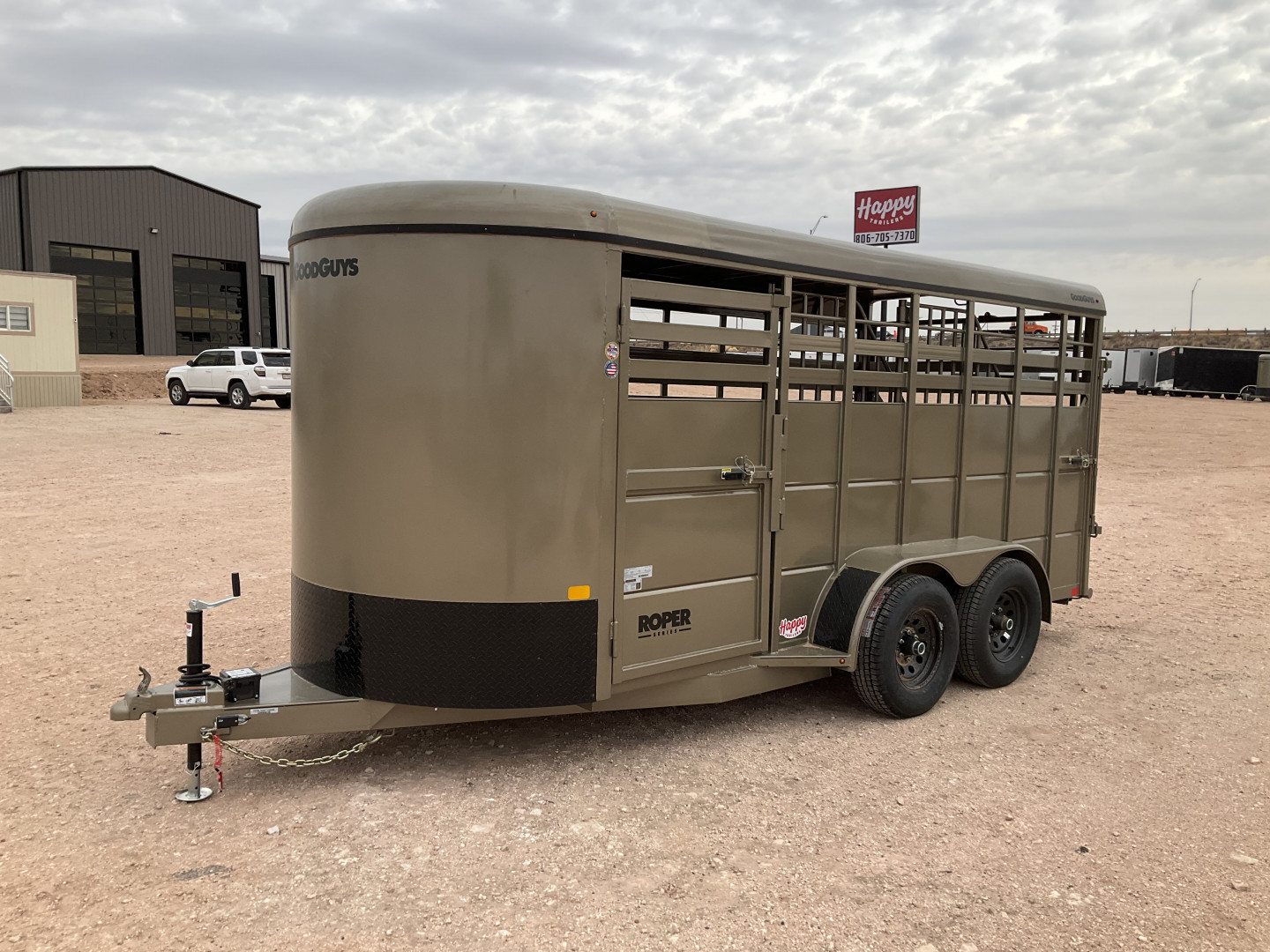 New 2026 Good Guys 16'x6' Horse Trailer w/Tack Room - Roper
