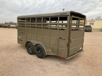 New 2026 Good Guys 16'x6' Horse Trailer w/Tack Room - Roper