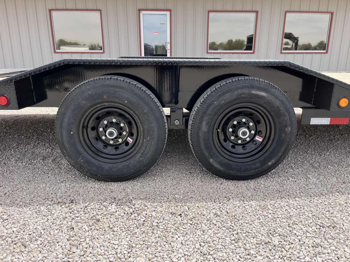 New 2025 PJ 102"x24' GN 6" Channel Super-Wide Equipment Trailer - B6