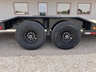 New 2025 PJ 102"x24' GN 6" Channel Super-Wide Equipment Trailer - B6