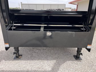 New 2025 PJ 102"x24' GN 6" Channel Super-Wide Equipment Trailer - B6