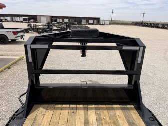 New 2025 PJ 102"x24' GN 6" Channel Super-Wide Equipment Trailer - B6