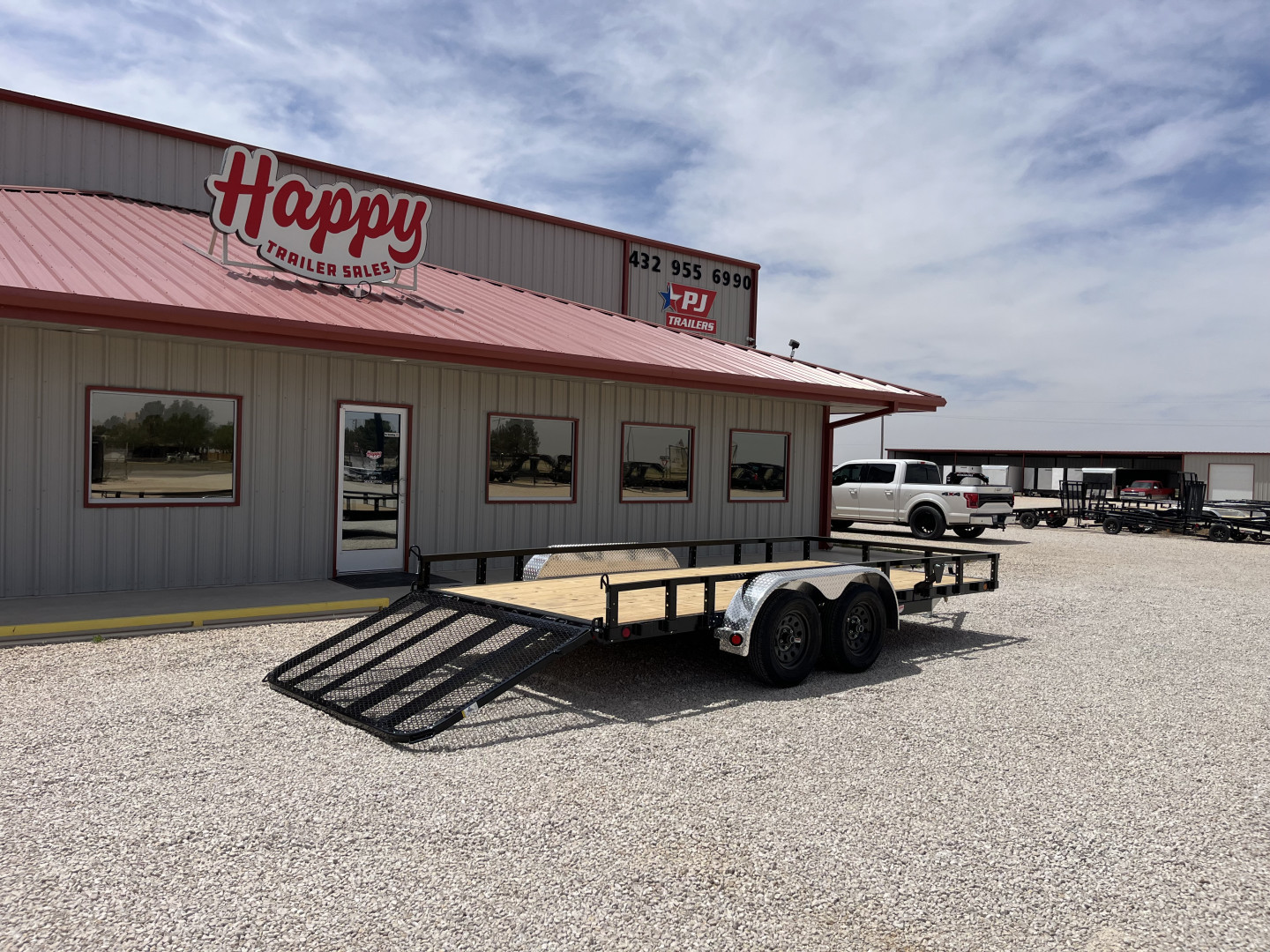 New 2026 Pj 83 X16 Tandem Axle Utility Trailer Ul