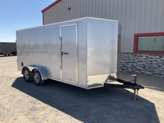 2025 Compass 7'x14' Enclosed Cargo Trailer - Indigo DLX